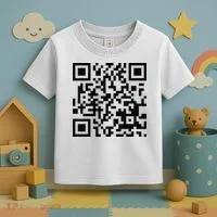 Fuckoff Qr Code Toddler T-Shirt thumb 3