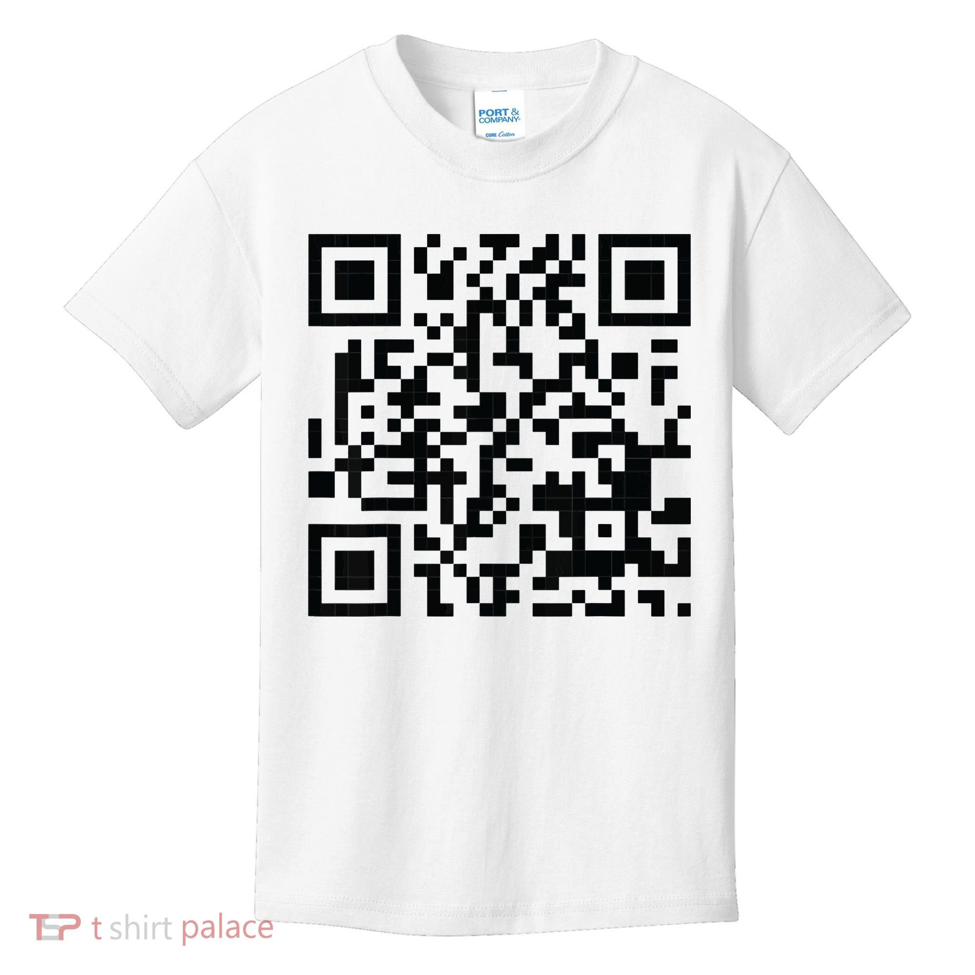 Fuckoff Qr Code Kids T-Shirt