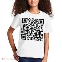 Fuckoff Qr Code Kids T-Shirt thumb 2
