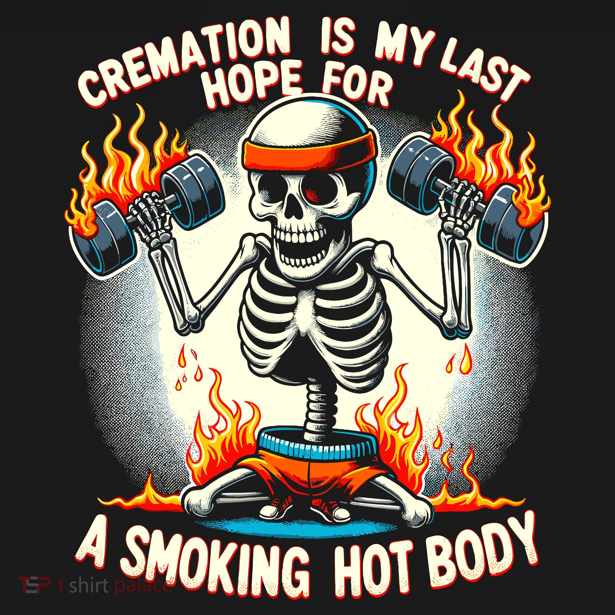 Funny Quote Cremation Is My Last Hope For A Smoking Hot Body Backpack