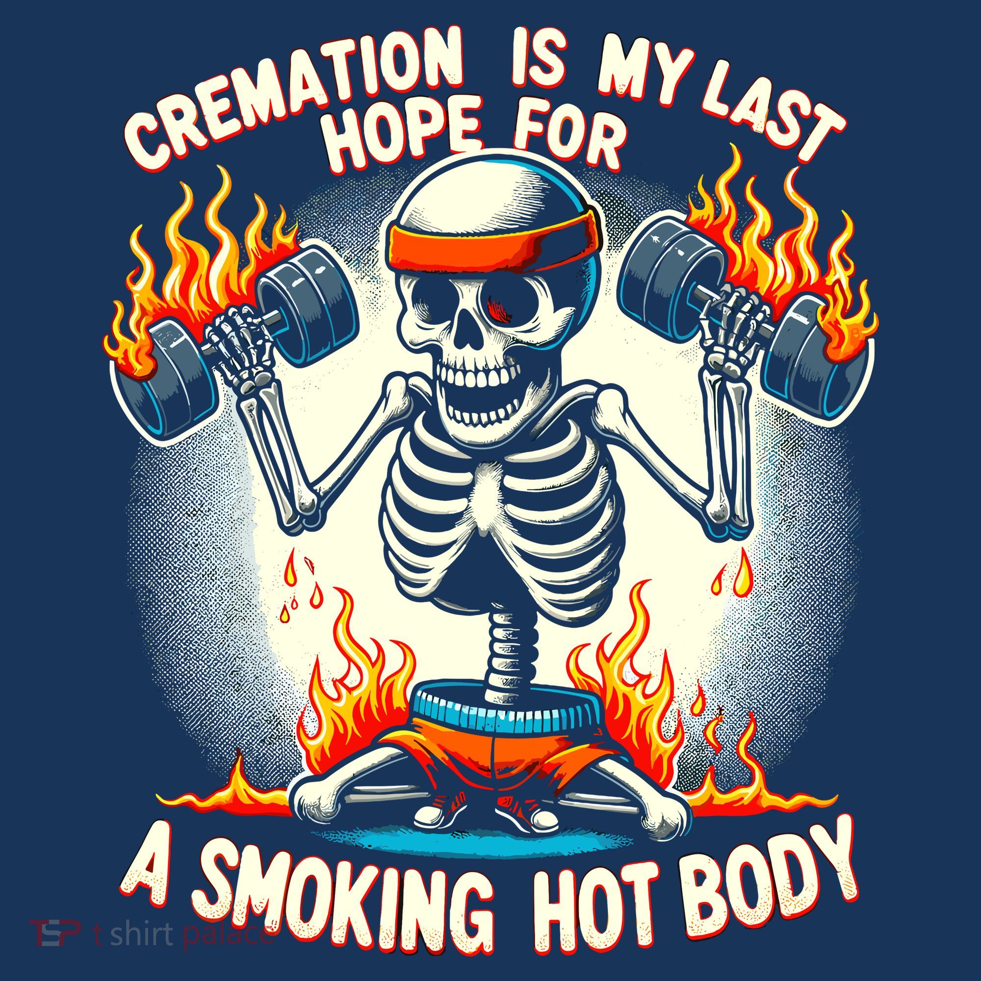 Funny Quote Cremation Is My Last Hope For A Smoking Hot Body Polo