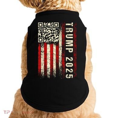 Funny Qr Donald Trump Dancing 4745 Code Video Doggie Tank