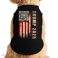 Funny Qr Donald Trump Dancing 4745 Code Video Doggie Tank thumb 0