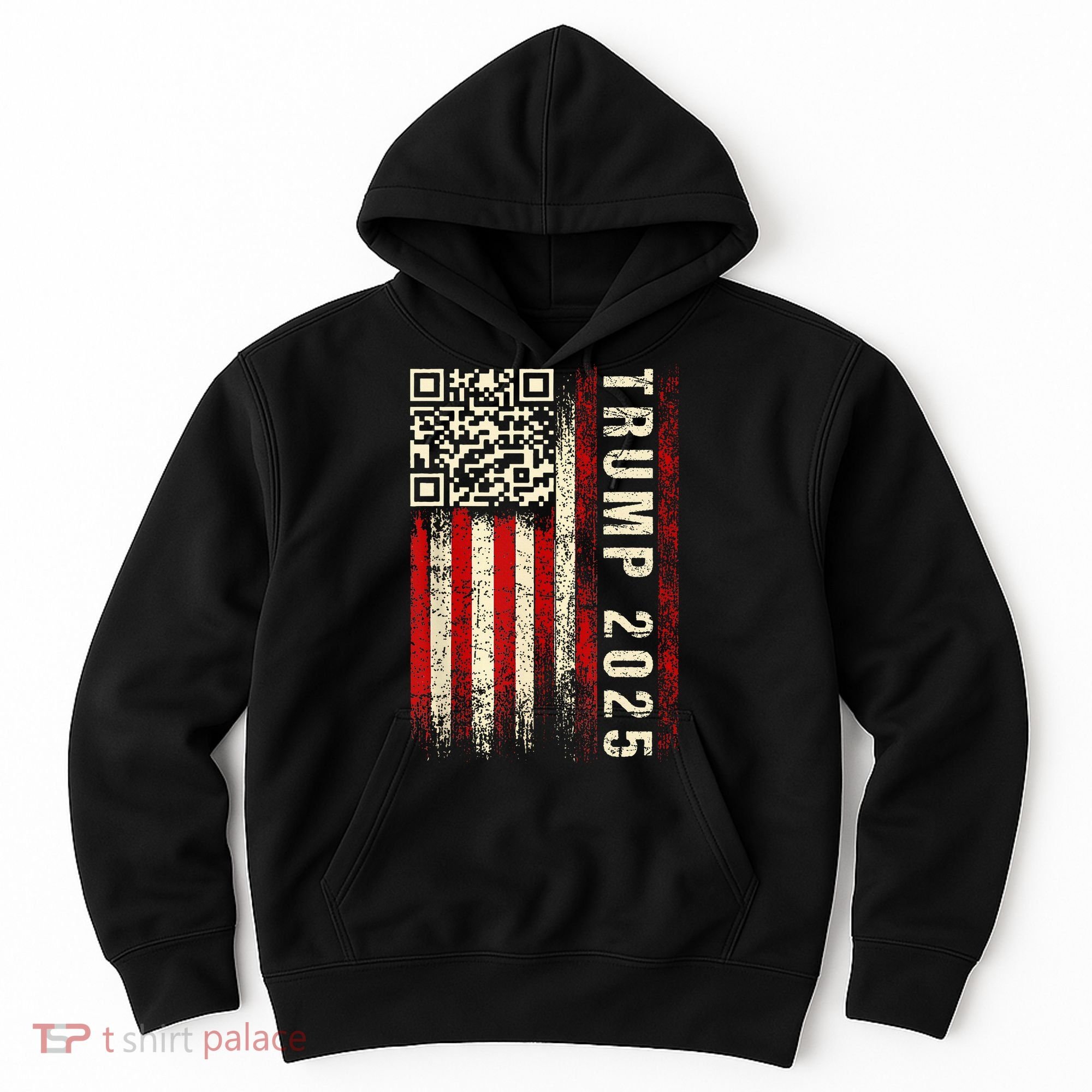 Funny Qr Donald Trump Dancing 4745 Code Video Hoodie