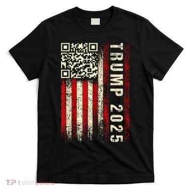 Funny Qr Donald Trump Dancing 4745 Code Video T-Shirt