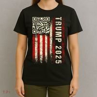 Funny Qr Donald Trump Dancing 4745 Code Video T-Shirt thumb 4