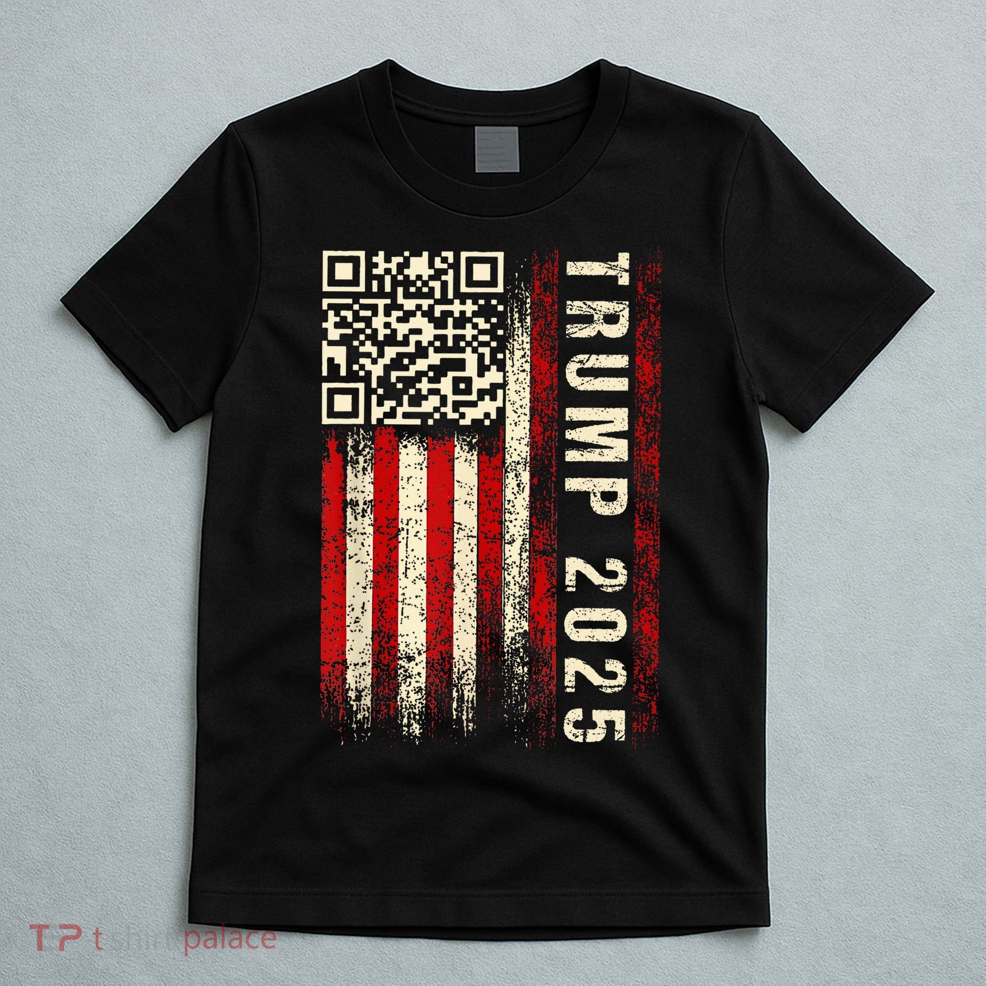 Funny Qr Donald Trump Dancing 4745 Code Video T-Shirt