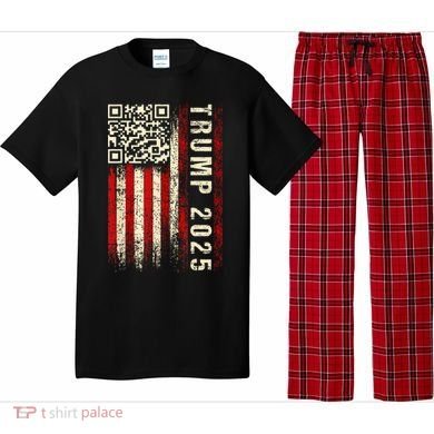 Funny Qr Donald Trump Dancing 4745 Code Video Pajama Set