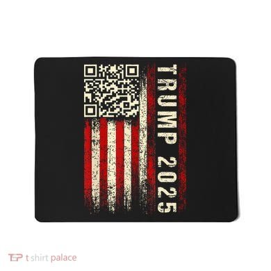 Funny Qr Donald Trump Dancing 4745 Code Video Mousepad