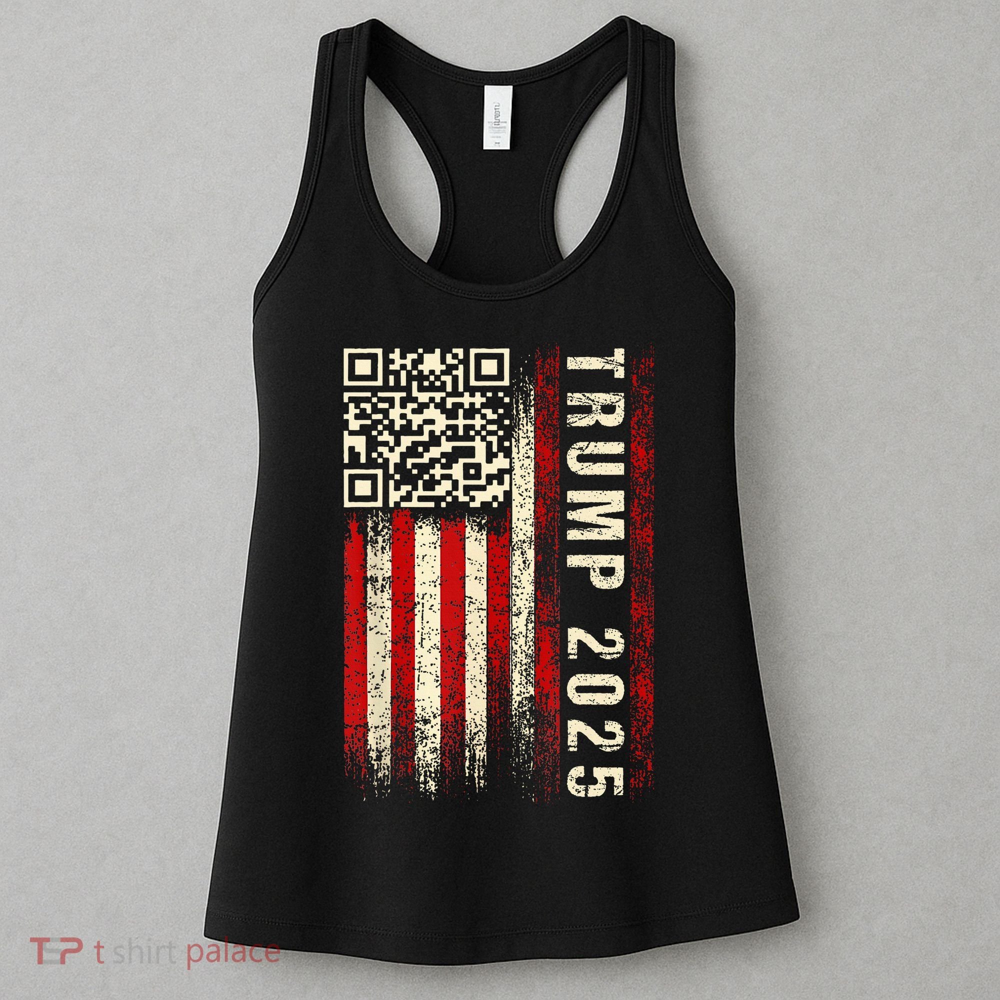 Funny Qr Donald Trump Dancing 4745 Code Video Women's Tank Top