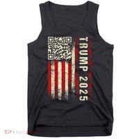 Funny Qr Donald Trump Dancing 4745 Code Video Tank Top thumb 0