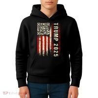 Funny Qr Donald Trump Dancing 4745 Code Video Kids Hoodie thumb 4