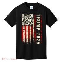 Funny Qr Donald Trump Dancing 4745 Code Video Kids T-Shirt thumb 0