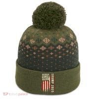 Funny Qr Donald Trump Dancing 4745 Code Video The Baniff Cuffed Pom Beanie thumb 0