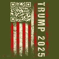 Funny Qr Donald Trump Dancing 4745 Code Video The Baniff Cuffed Pom Beanie thumb 2