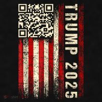 Funny Qr Donald Trump Dancing 47/45 Code Video Ladies PosiCharge Tri-Blend Wicking Tank thumb 2