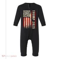Funny Qr Donald Trump Dancing 47/45 Code Video Infant Fleece One Piece thumb 0