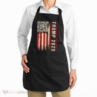 Funny Qr Donald Trump Dancing 47/45 Code Video Apron thumb 2