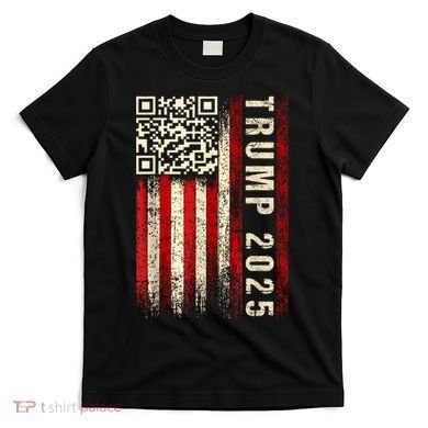 Funny Qr Donald Trump Dancing 47/45 Code Video T-Shirt