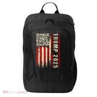 Funny Qr Donald Trump Dancing 47/45 Code Video City Backpack thumb 0