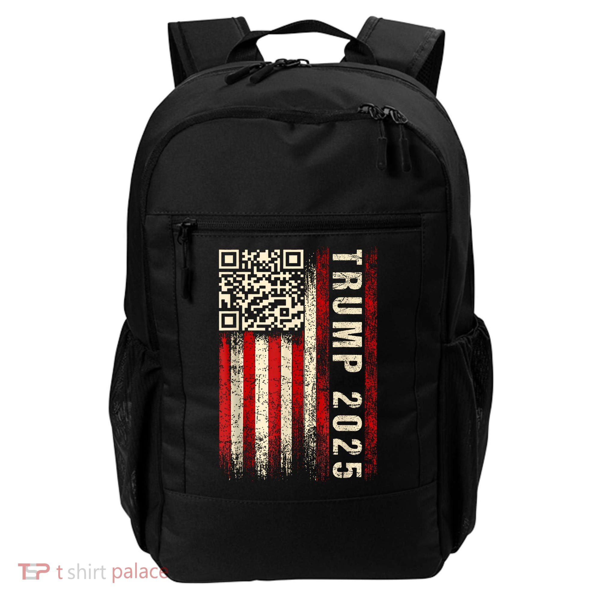 Funny Qr Donald Trump Dancing 47/45 Code Video Backpack