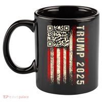 Funny Qr Donald Trump Dancing 47/45 Code Video 11oz C Handle Ceramic Mug thumb 2