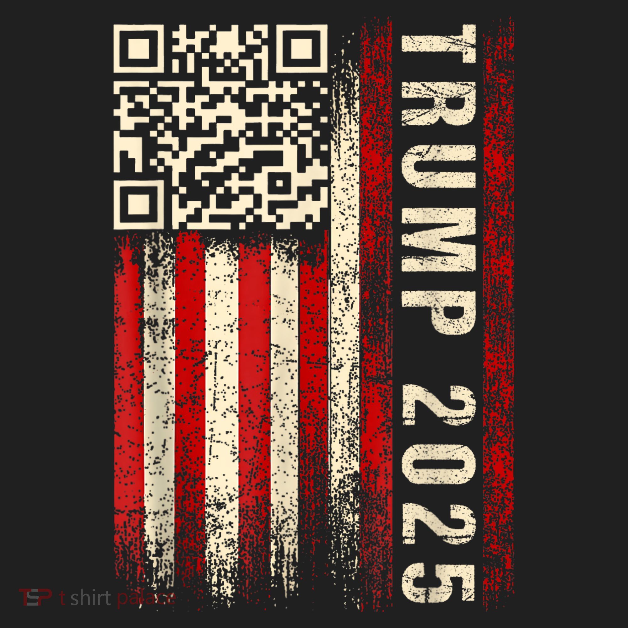 Funny Qr Donald Trump Dancing 47/45 Code Video Women's Cooling Performance Crew T-Shirt