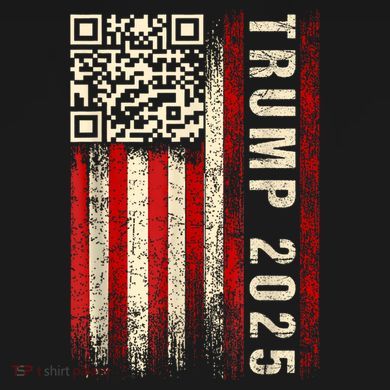 Funny Qr Donald Trump Dancing 47/45 Code Video Ornament