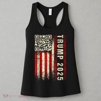 Funny Qr Donald Trump Dancing 47/45 Code Video Women's Tank Top thumb 3