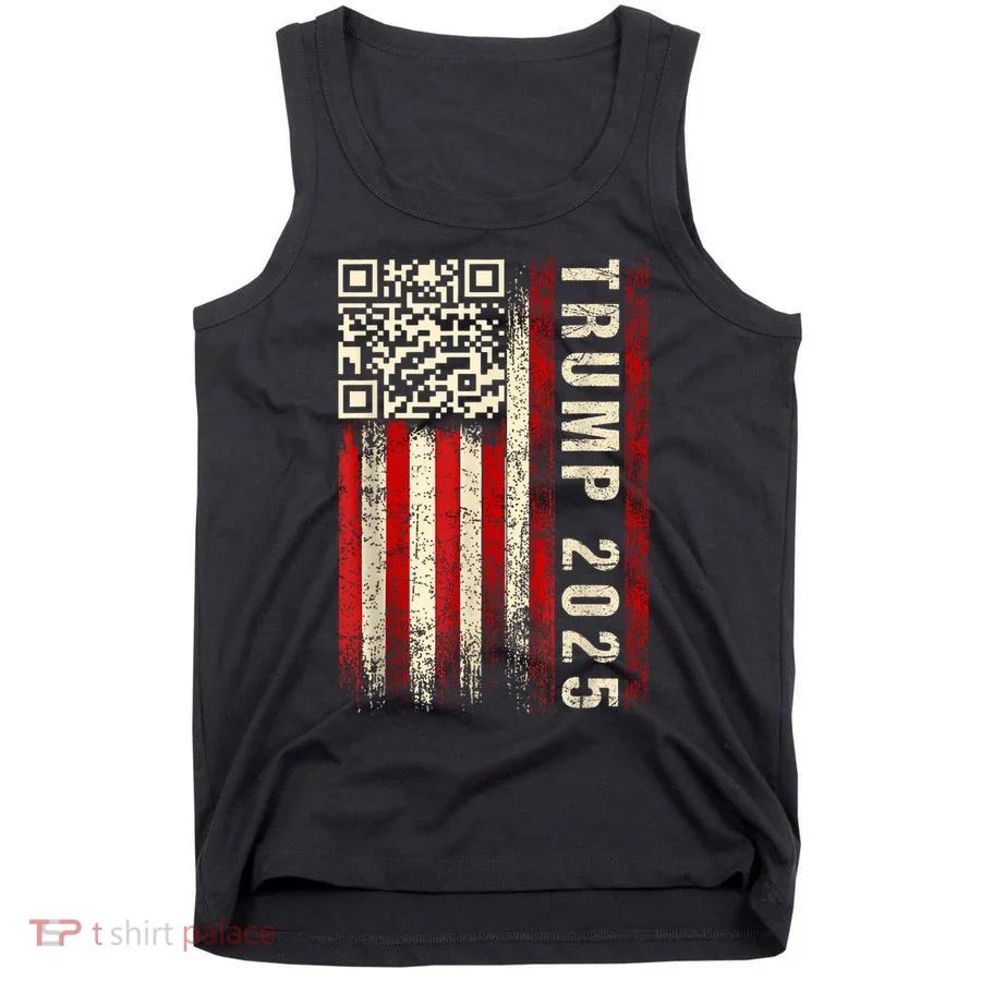 Funny Qr Donald Trump Dancing 47/45 Code Video Tank Top