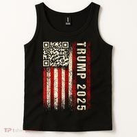 Funny Qr Donald Trump Dancing 47/45 Code Video Tank Top thumb 2