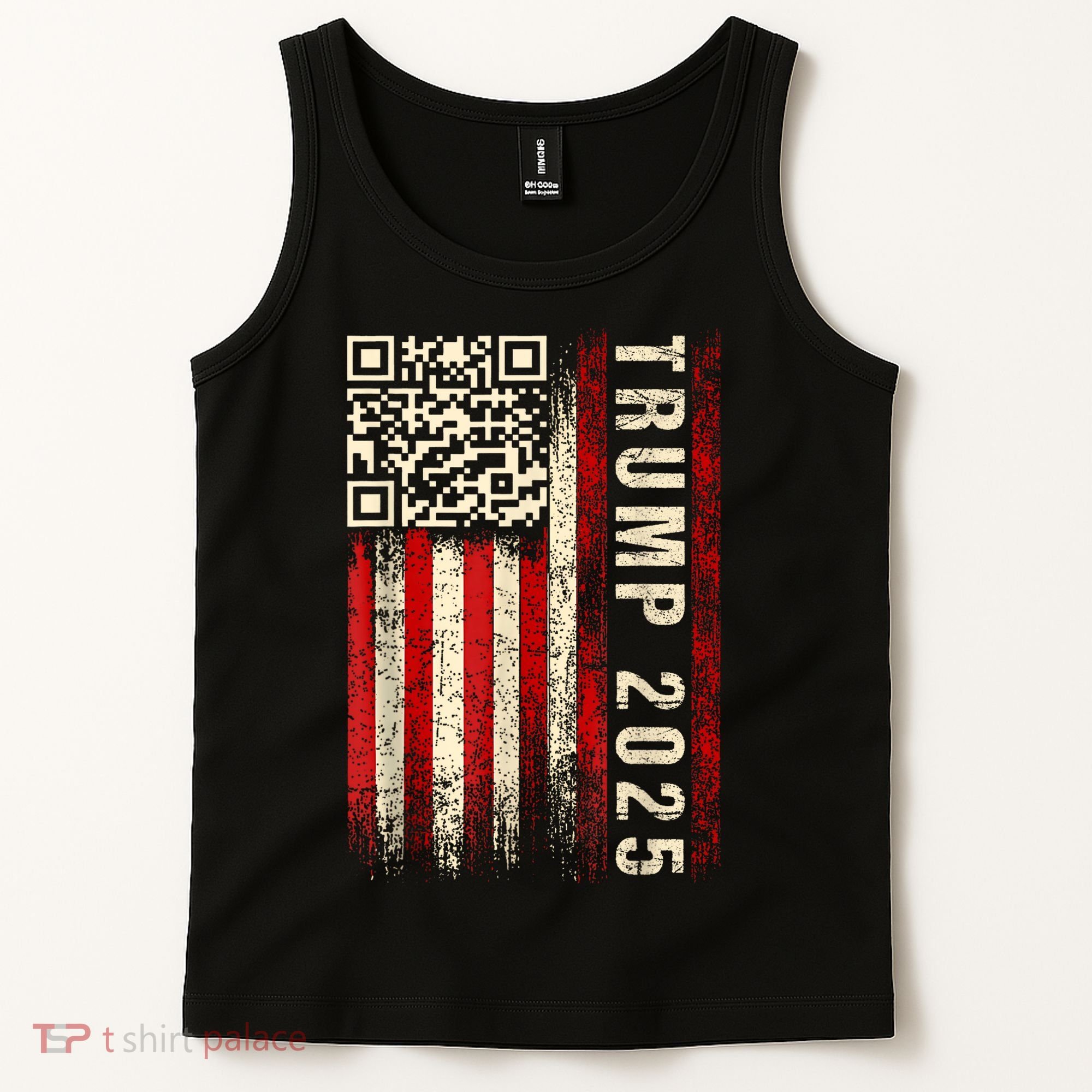 Funny Qr Donald Trump Dancing 47/45 Code Video Tank Top