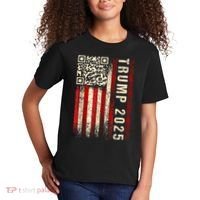 Funny Qr Donald Trump Dancing 47/45 Code Video Kids T-Shirt thumb 2