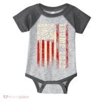 Funny Qr Donald Trump Dancing 47/45 Code Video Infant Baby Jersey Bodysuit thumb 0