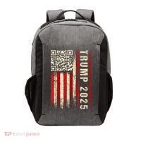 Funny Qr Donald Trump Dancing 47/45 Code Video Vector Backpack thumb 0