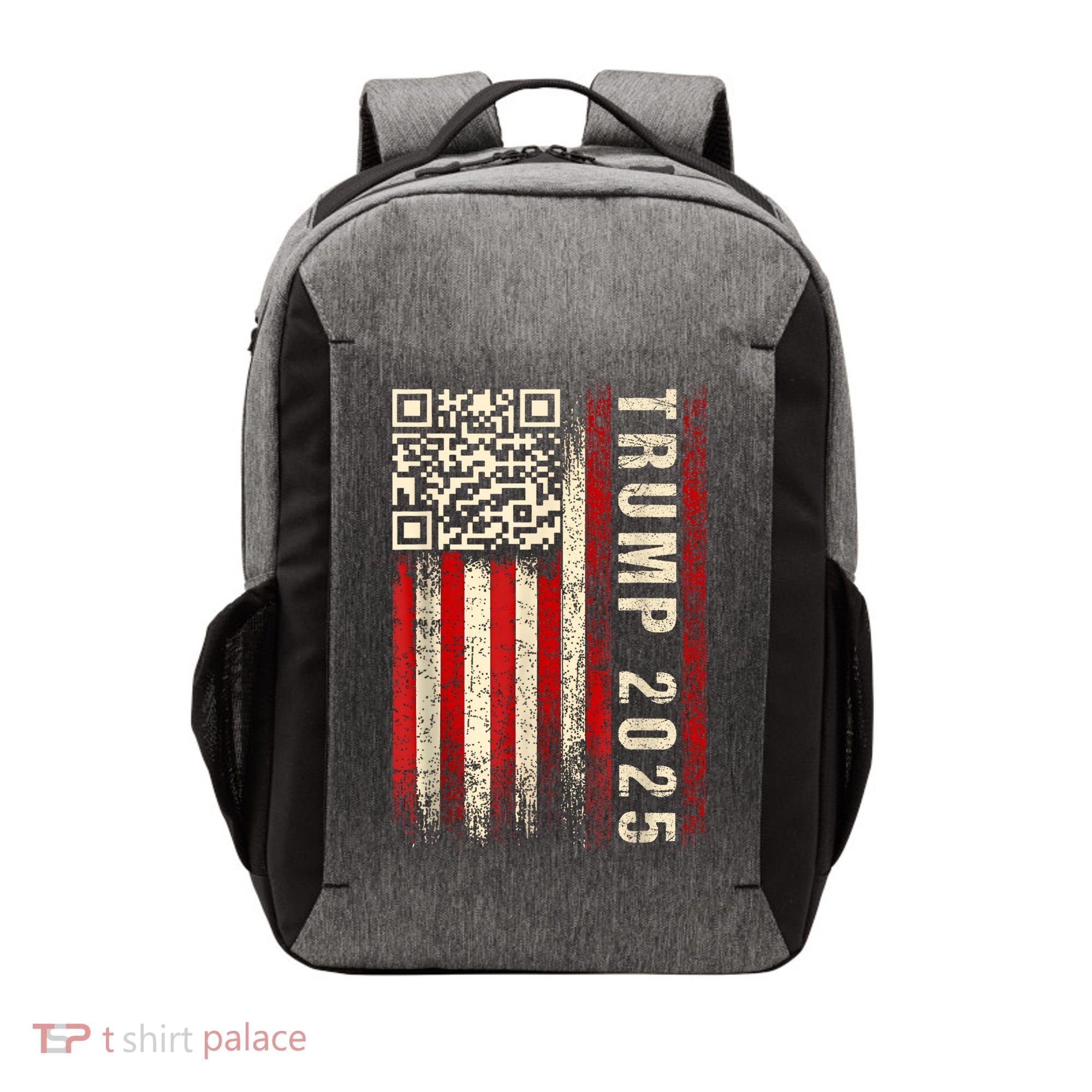 Funny Qr Donald Trump Dancing 47/45 Code Video Vector Backpack