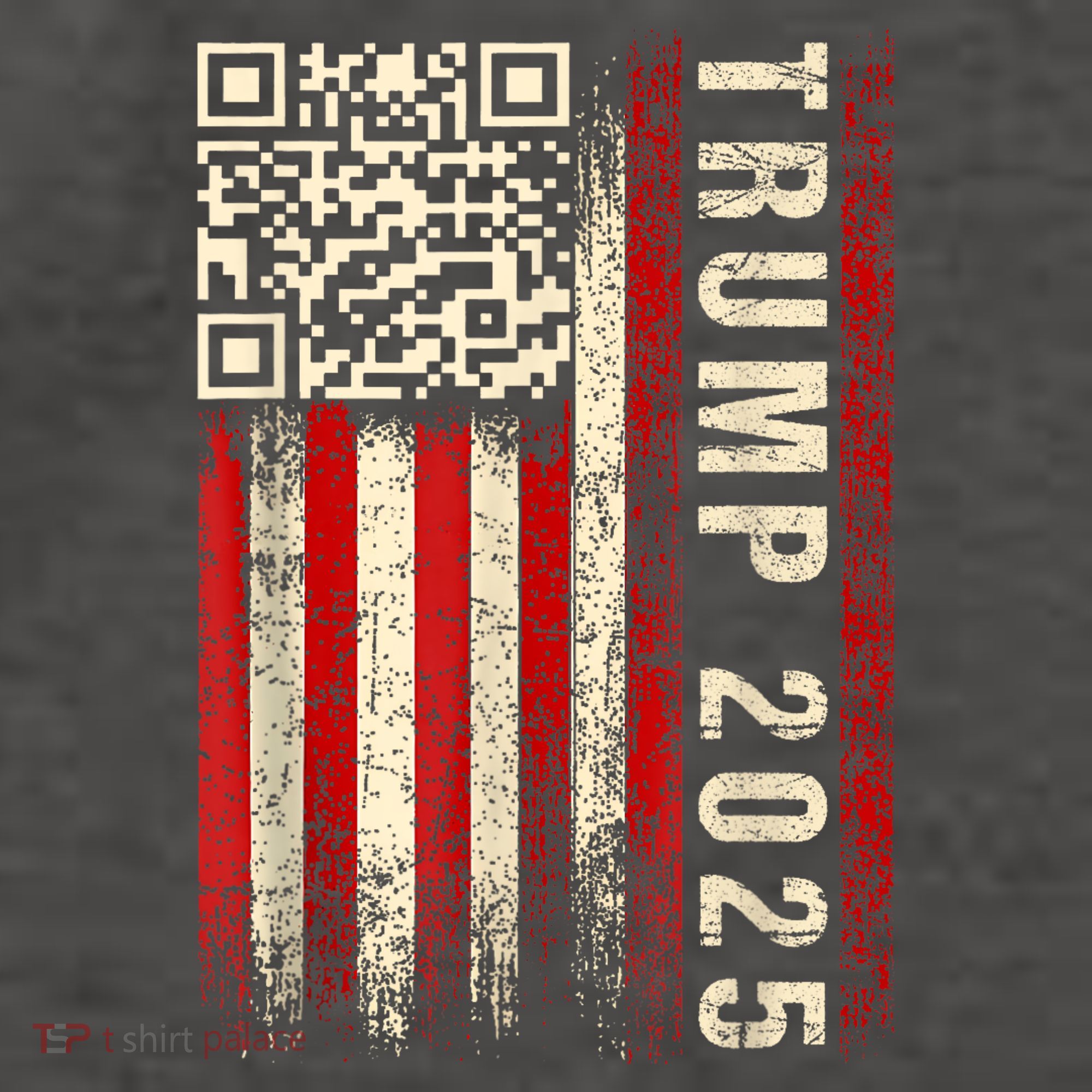 Funny Qr Donald Trump Dancing 47/45 Code Video Vector Backpack