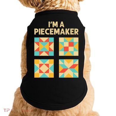 Funny Quilting Designs For Wo Quilt Lover Knitting Doggie Tank
