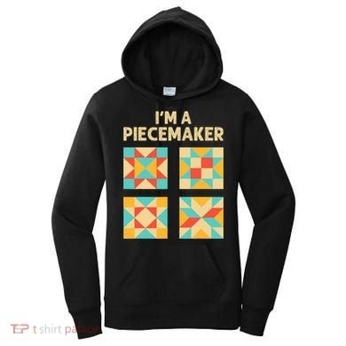Funny Quilting Designs For Wo Quilt Lover Knitting Women's Hoodie