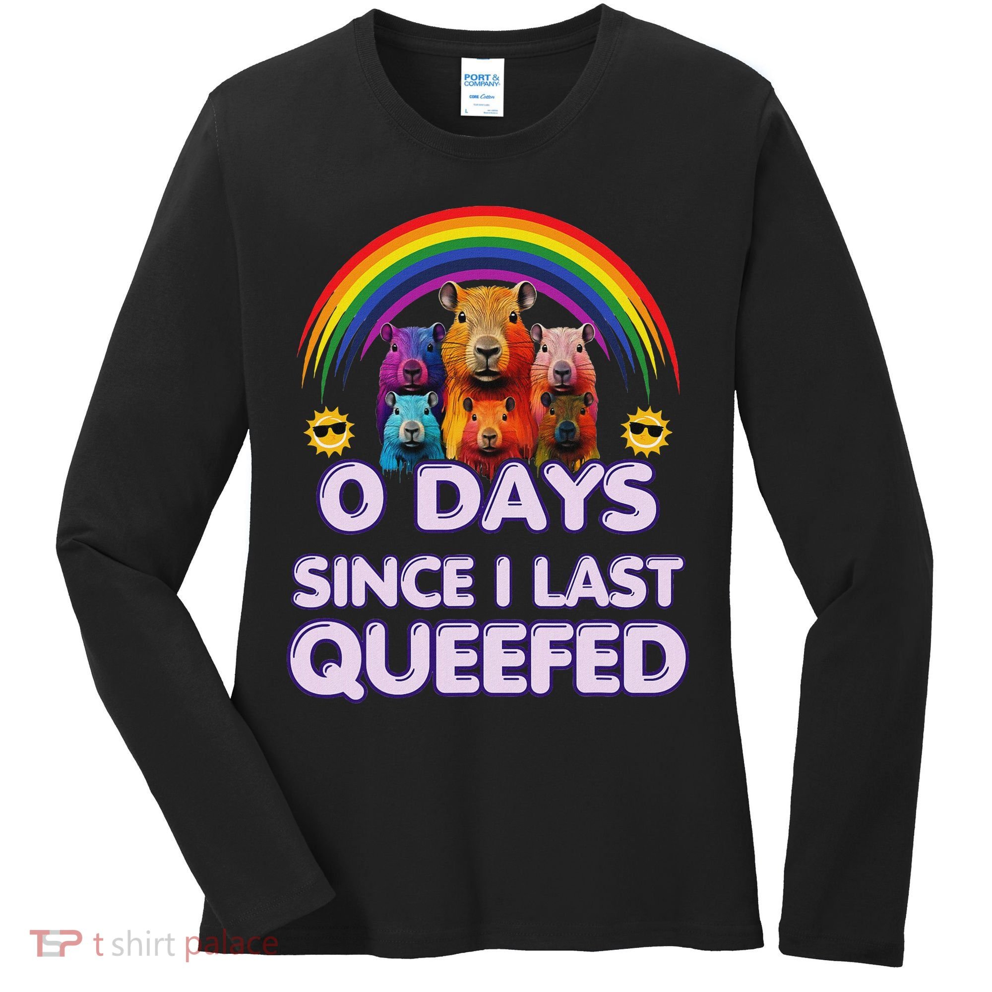 Funny Queefed Embarrassing Adult Humor Sarcastic Adult Women's Long Sleeve Shirt