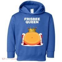 Frisbee Queen Frisbee Gift Frisbee Meaningful Gift Toddler Hoodie thumb 0