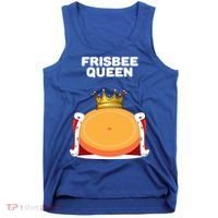 Frisbee Queen Frisbee Gift Frisbee Meaningful Gift Tank Top thumb 0