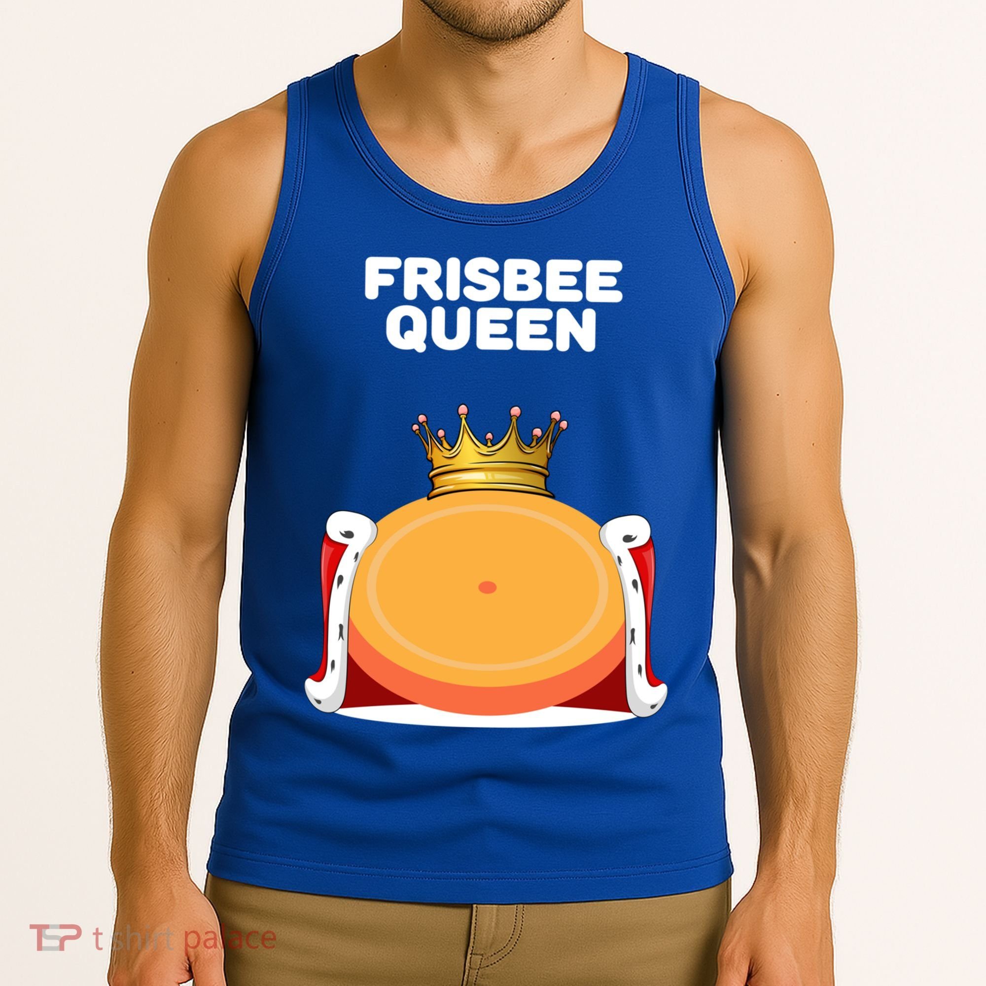 Frisbee Queen Frisbee Gift Frisbee Meaningful Gift Tank Top