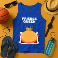 Frisbee Queen Frisbee Gift Frisbee Meaningful Gift Tank Top thumb 4