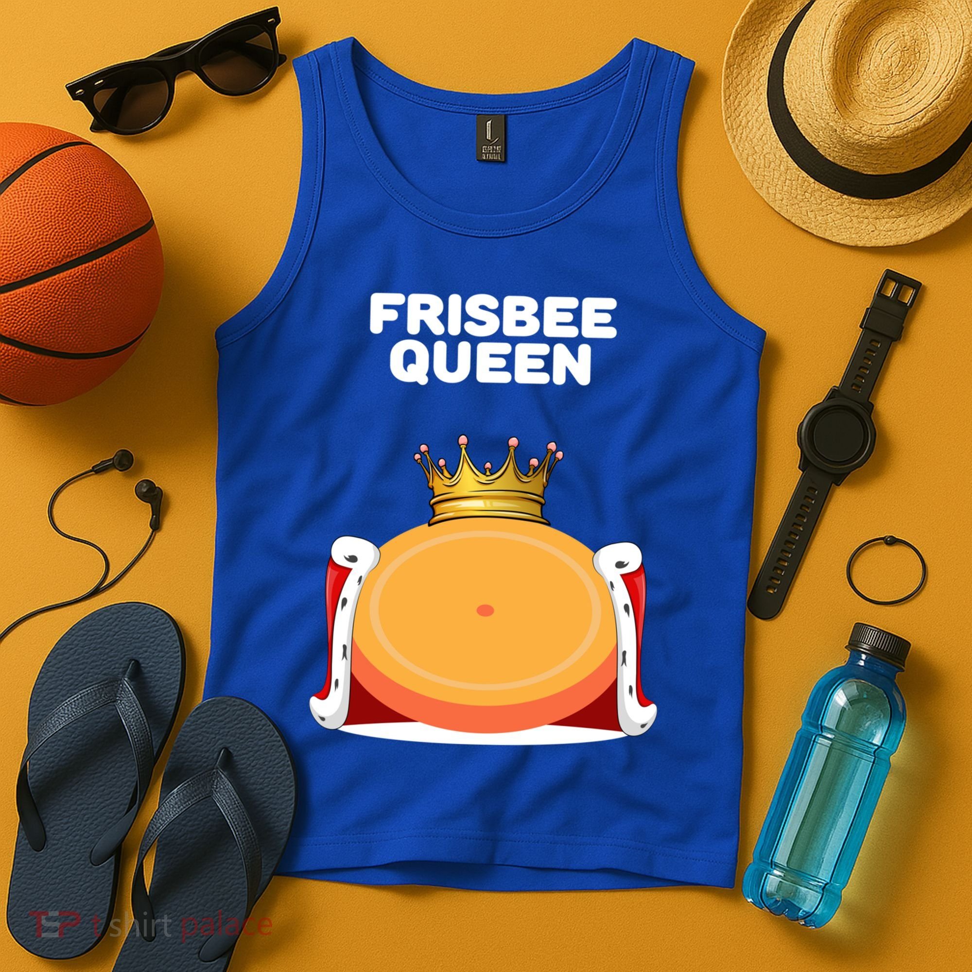 Frisbee Queen Frisbee Gift Frisbee Meaningful Gift Tank Top