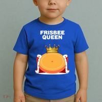 Frisbee Queen Frisbee Gift Frisbee Meaningful Gift Toddler T-Shirt thumb 2