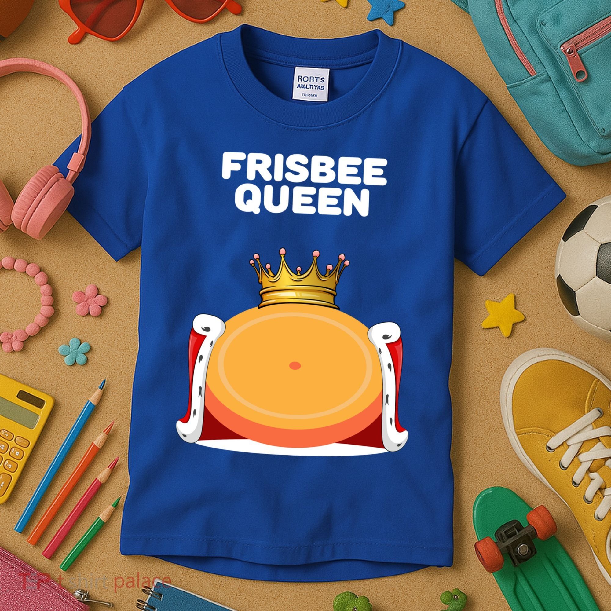 Frisbee Queen Frisbee Gift Frisbee Meaningful Gift Kids T-Shirt