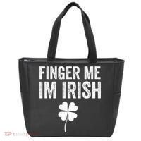 funny quote Finger Me I'm Irish St Patrick’s Day Tote Bag thumb 0