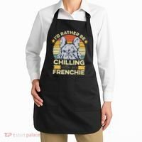 Frenchie Quote For A French Bulldog Owner Apron thumb 2