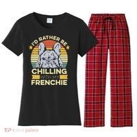 Frenchie Quote For A French Bulldog Owner Women's Flannel Pajama Set thumb 0